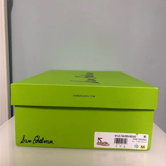 sam edelman women’s nylie platform ankle strap sandal | size 10 - Picture 8 of 8